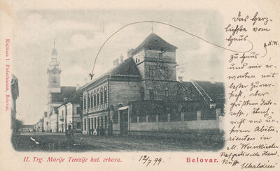 Razglednice grada Bjelovara iz 1899. godine