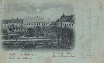 Razglednice grada Bjelovara iz 1900. godine