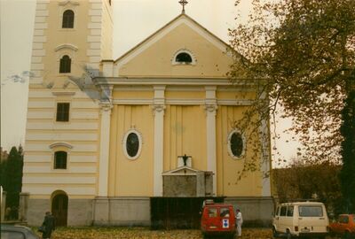Sisak - Župna crkva Uznesenja sv. Križa - Vanjština - pogled