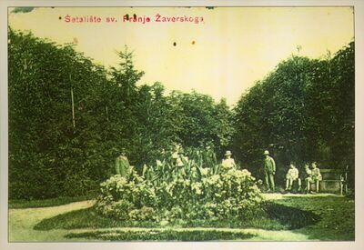 Kutina - Dio romantičarsko-historicističkog perivoja (Šetali