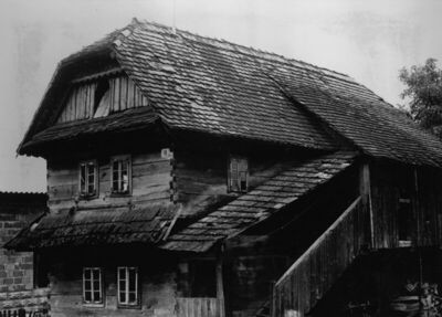 Gušće (Sisak) - Drvena katnica kbr. 18, vlasnik Ivan Sović