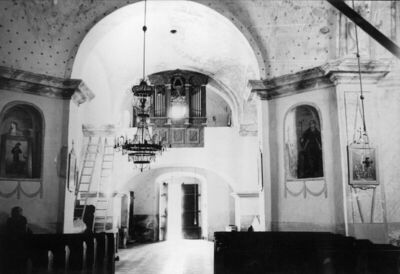 Divuša (Dvor na Uni) - Župna crkva sv. Katarine; unutrašnjos