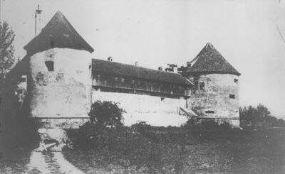 Sisak - Stari grad - Grad s južne strane, stanje u drugoj po