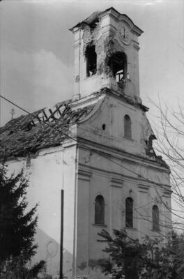 Sunja - Župna crkva Sv. Marije Magdalene - Pogled sa sjevero