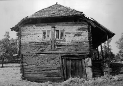 Švrakarica (Dvor na Uni) - Kuća Ruže Medaković, pogled na bo