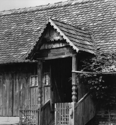 Gušće (Sisak) - Trijem kuće kbr. 84