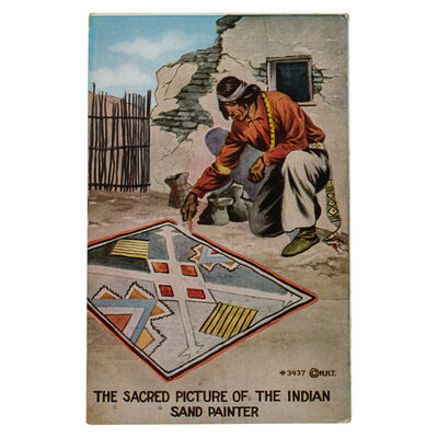 The Sacred Picture of the Indian Sand Painter