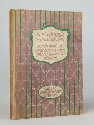 Alt-Wiener Guckkasten... Wien, 1912.