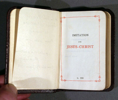 Imitatione de Jesus-Christ Traduction de Gonneleieu Tours Ma
