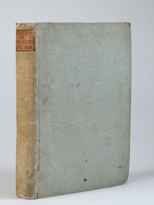 Encyclopedie, ou dictionnaire raisonne des sciences, des art