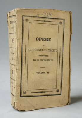 Opere di C. Cornelio Tacito... Volume 2. Milano, per G. Truf