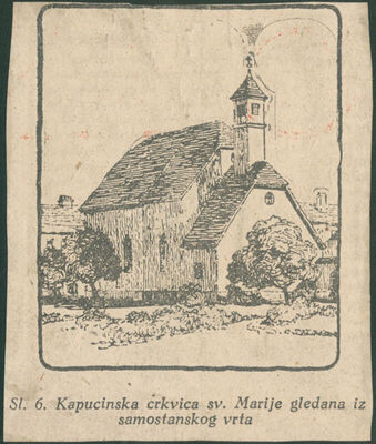 Kapucinska crkvica svete Marije