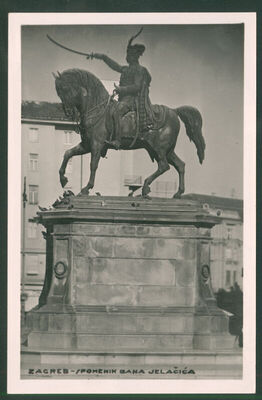 Jelačić ban Josip, spomenik