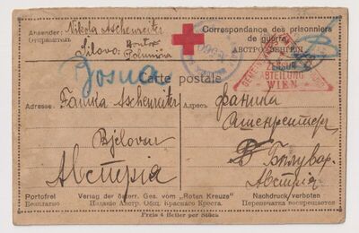 Pismo od 18. veljače do 2. ožujka 1917.