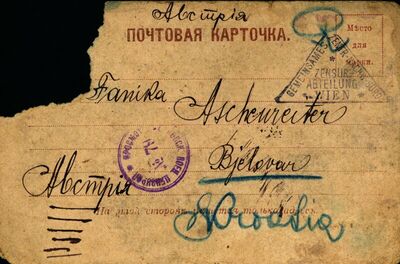 Pismo od 10. siječnja 1917.