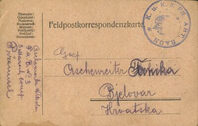 Pismo od 11. rujna 1914.