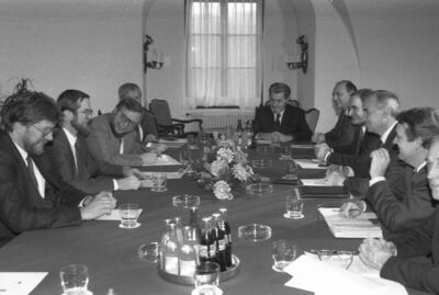 Hrvatsko - slovenski sastanak, Mokrice, 13. prosinca 1991.