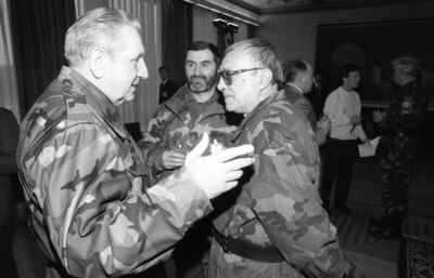 Prijem kod predsjednika Franje Tuđmana, 2. prosinca 1991.