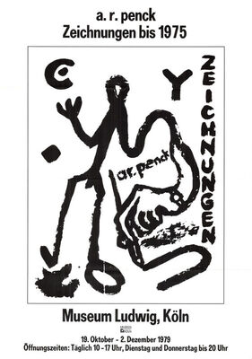 a.r. penck Zeichnungen bis 1975