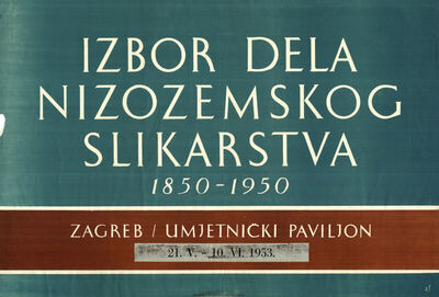 Izbor dela nizozemskog slikarstva 1850-1950
