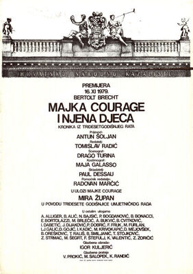 Bertolt Brecht Majka Courage i njena djeca