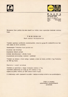 Pliva Trofodin