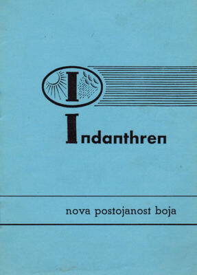 INDANTHREN nova postojanost boja