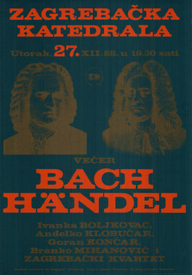 Zagrebačka katedrala - večer Bach Handel