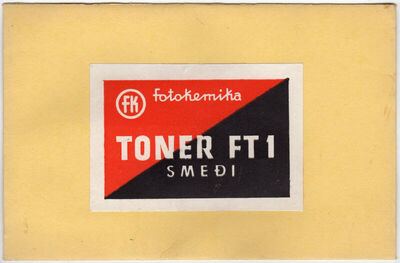 TONER FT 1 SMEĐI Fotokemika