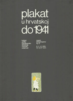 Plakat u hrvatskoj do 1941