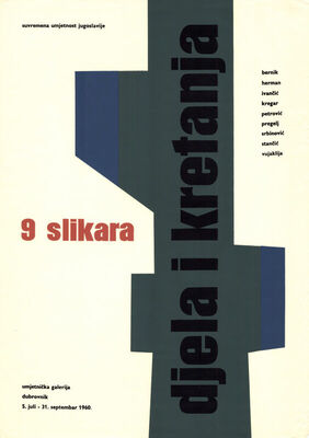 Djela i kretanja - 9 slikara
