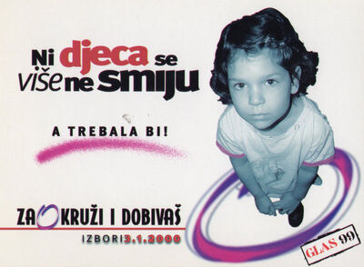 Ni djeca se više ne smiju a trebala bi! zaokruži i dobivaš.