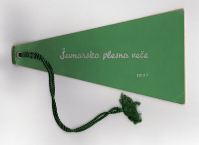 Šumarsko plesno veče 1937