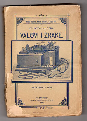 Dr. Oton Kučera. Valovi i zrake.