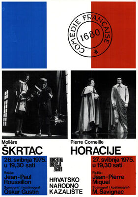 Moliere - Škrtac; Cornelle Horacije