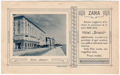 Hotel 'Bristol' Zara