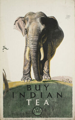 E.M.B. BUY INDIAN TEA