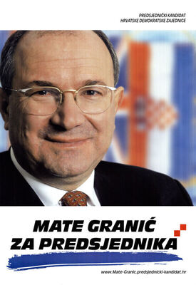 Mate Granić za predsjednika
