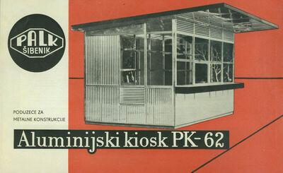 Aluminijski kiosk PK-62