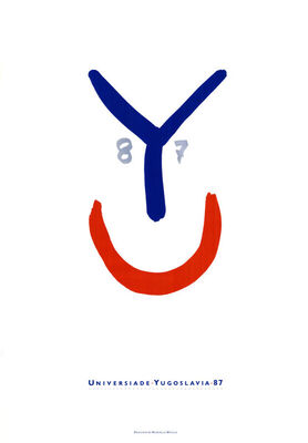 Y U 87 Universiade Yugoslavia 87