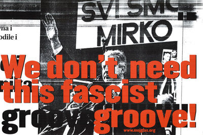 We don't need this fascist groove!