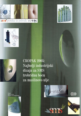 CROPAC 2005: Najbolji industrijski dizajn za SMS trobridnu b