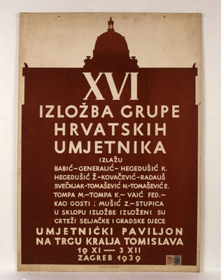 XVI izložba grupe hrvatskih umjetnika