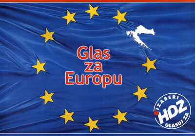 Izaberi HDZ glasuj za Glas za Europu