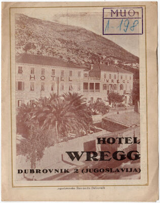 HOTEL WREGG DUBROVNIK 2 (JUGOSLAVIJA)