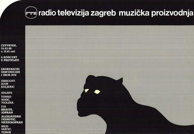 RTZ MUZIČKA PROIZVODNJA: ZAGREBAČKI SIMFONIČARI I ZBOR I RTZ
