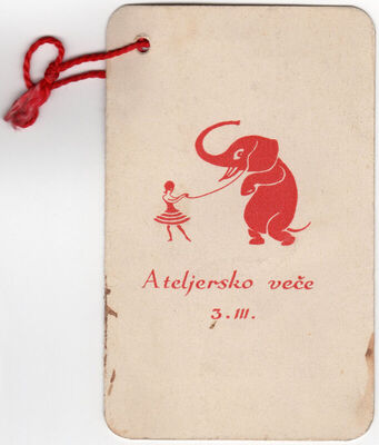 Ateljersko veče 3. III.