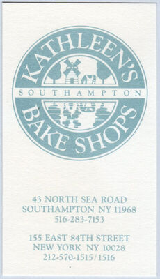 Kathleen's Bake Shops