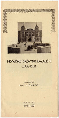 HRVATSKO DRŽAVNO KAZALIŠTE ZAGREB