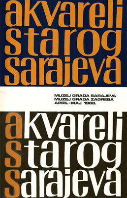 Akvareli starog Sarajeva